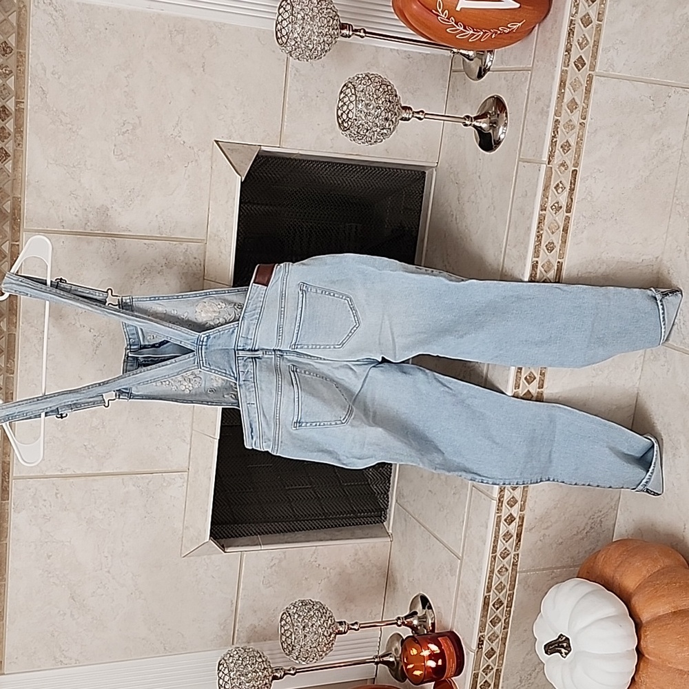 ๐ฉต๐ HOLLISTER Stretch Super Skinny Crop OVERALLS ๐๐ฉต - Picture 10 of 15